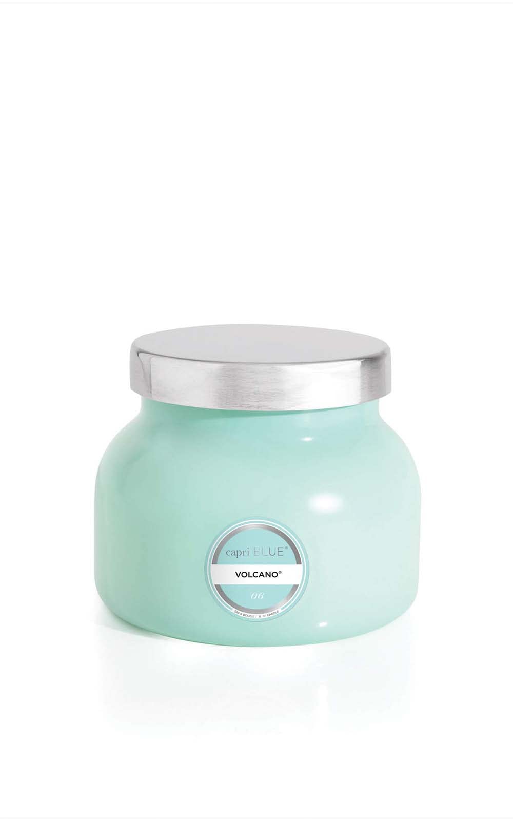 Capri Blue Volcano Scented Candles - Luxury Glass Jar Candles for Home Scented with Tropical Fruit & Sugared Citrus - Soy Wax Blend - Capri Blue Volcano - Jumbo White Color (48 oz)