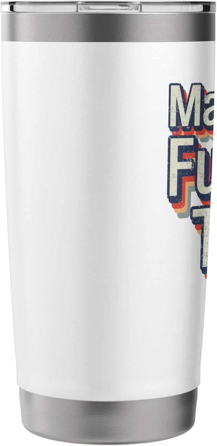 Mayor of Funky Town 1970s Dance Move Old Party Souvenir Stainless Steel Insulated Tumbler
