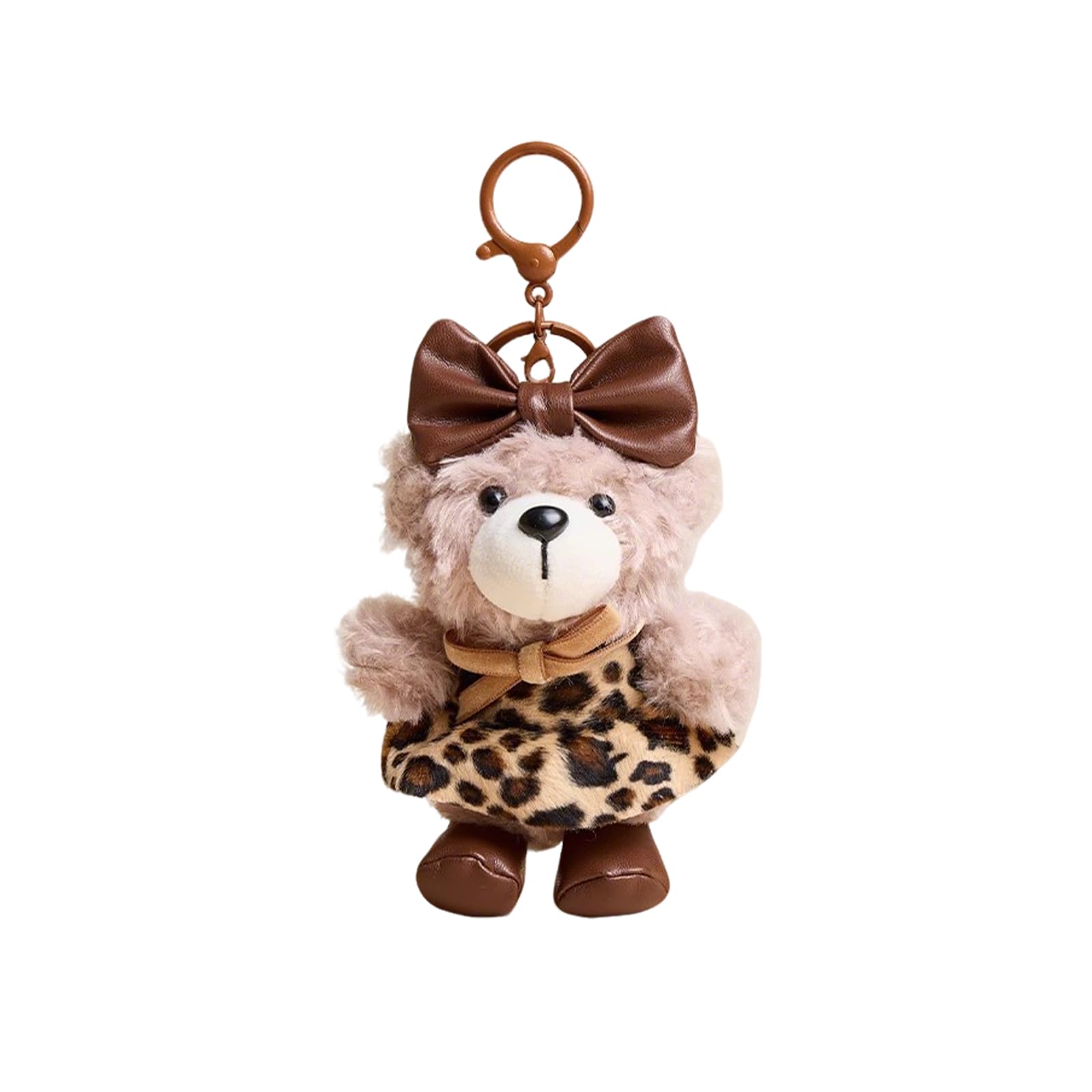 Cute Honey Bear Charms Keychain Kawaii,Purse Backpack Charms Accessories Key Chain for Women or Girls Bags
