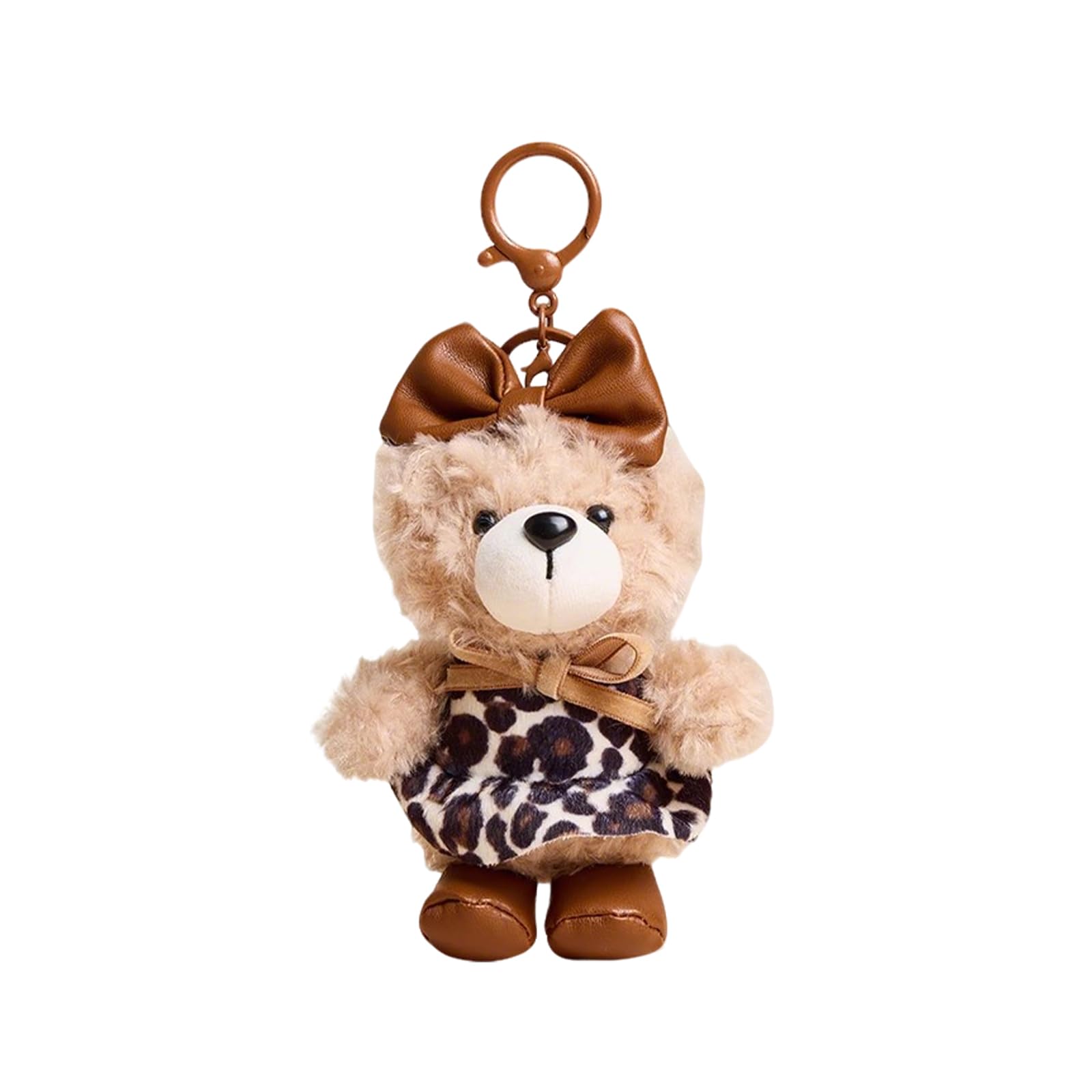 Cute Honey Bear Charms Keychain Kawaii,Purse Backpack Charms Accessories Key Chain for Women or Girls Bags