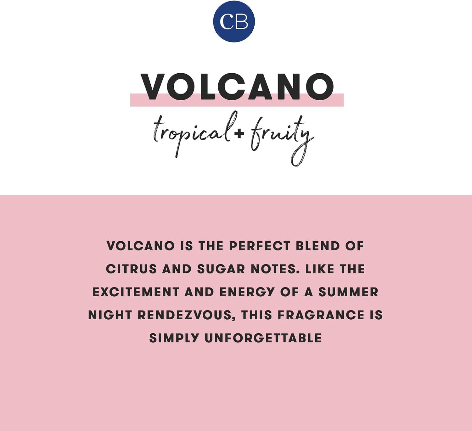 Capri Blue Volcano Scented Candles - Luxury Glass Jar Candles for Home Scented with Tropical Fruit & Sugared Citrus - Soy Wax Blend - Capri Blue Volcano - Jumbo White Color (48 oz)