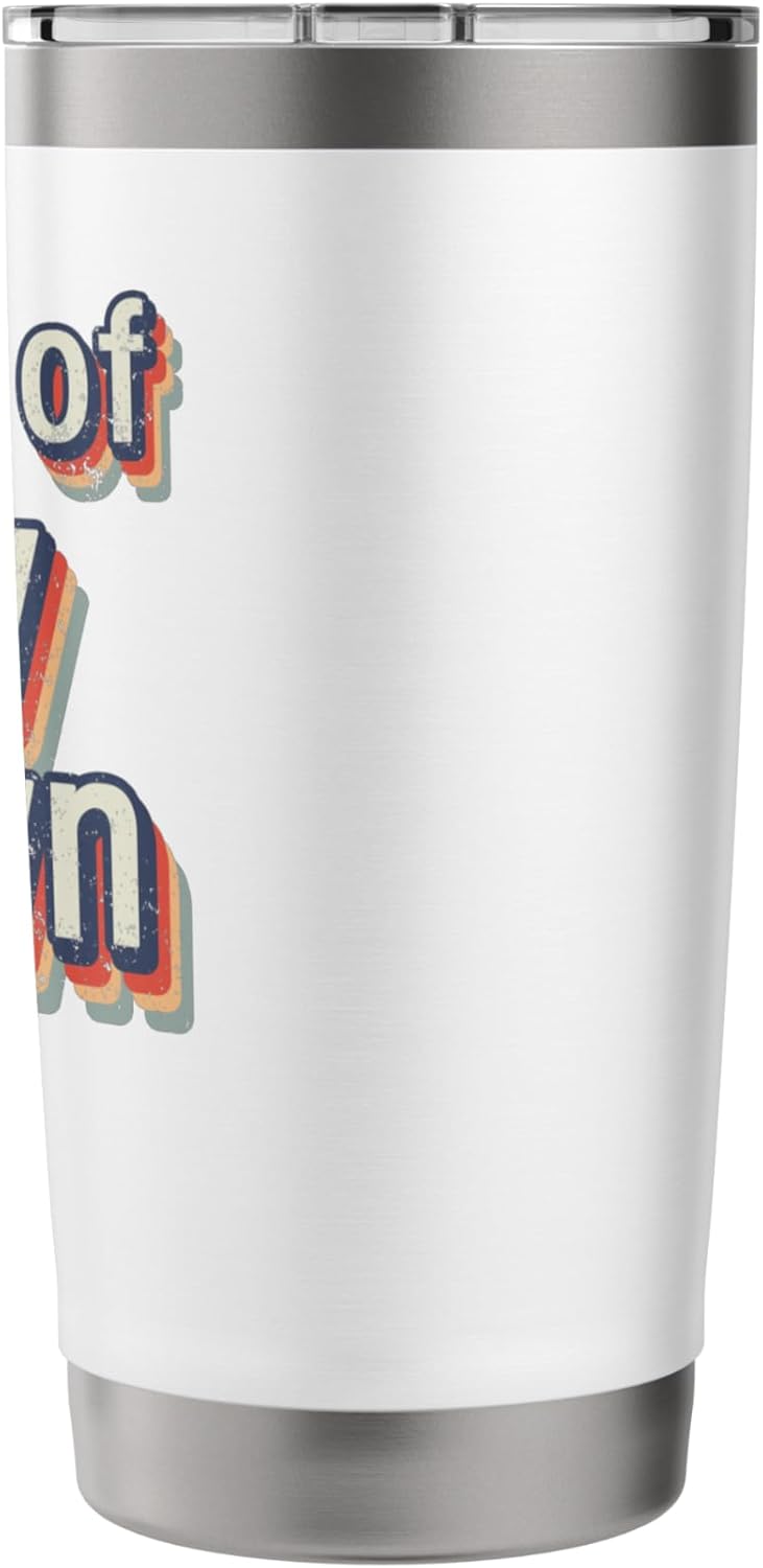 Mayor of Funky Town 1970s Dance Move Old Party Souvenir Stainless Steel Insulated Tumbler