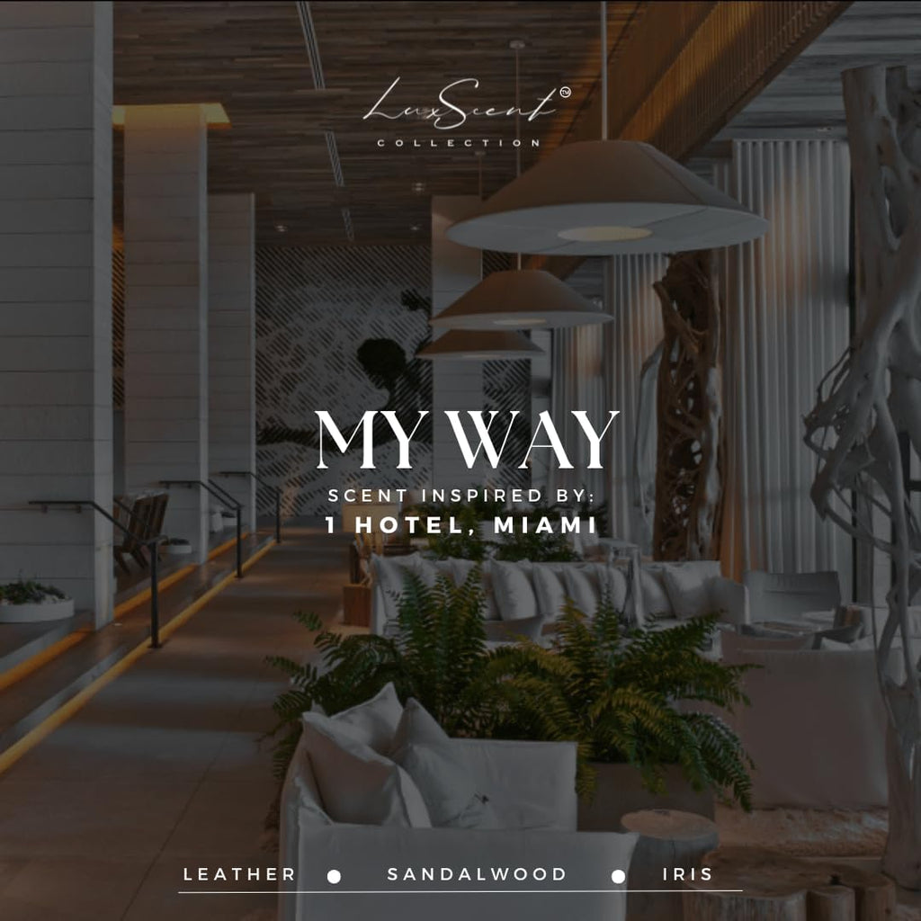My Way Aroma Diffuser Oil 500ML - Waterless Essential Oil for diffusers - Luxury Hotel Fragrance - Oils for Aromatherapy - Fits in Any Diffuser (500ML, My Way)