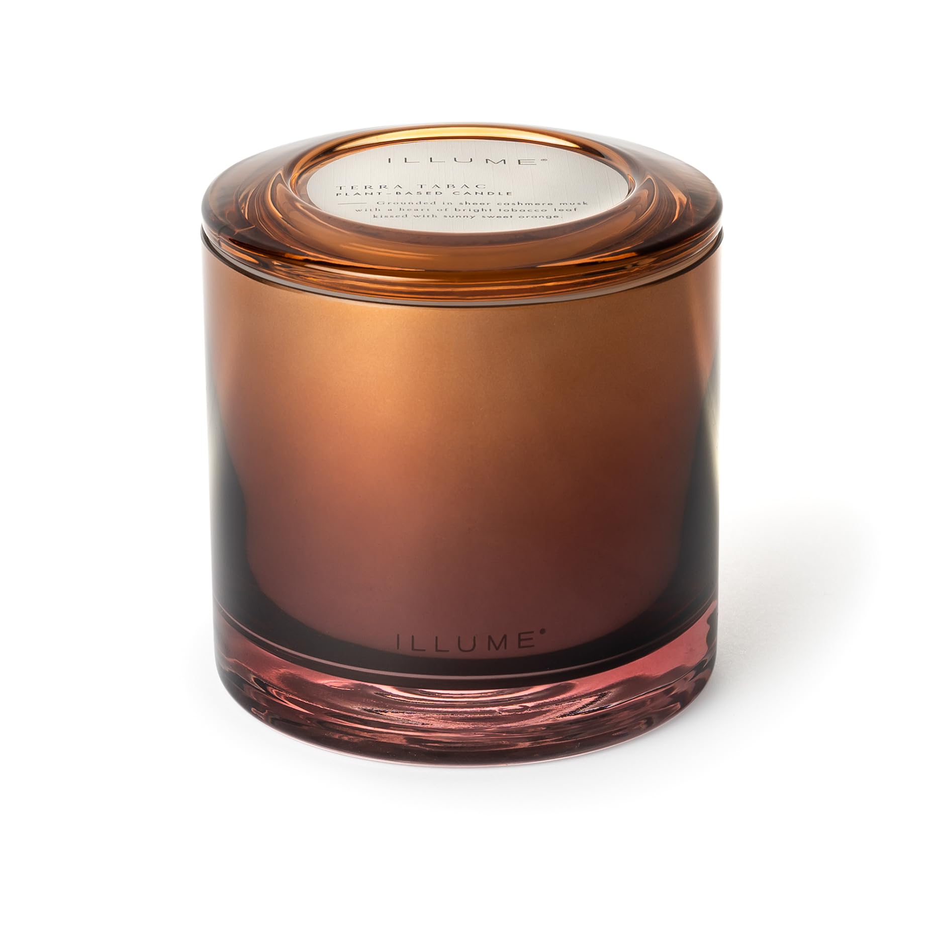 Illume Beautifully Done Essentials Paloma Petal Statement Glass Scented Soy Candle