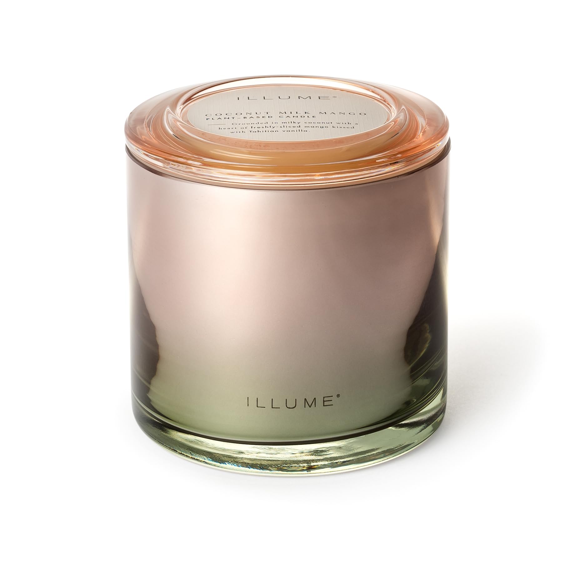 Illume Beautifully Done Essentials Paloma Petal Statement Glass Scented Soy Candle