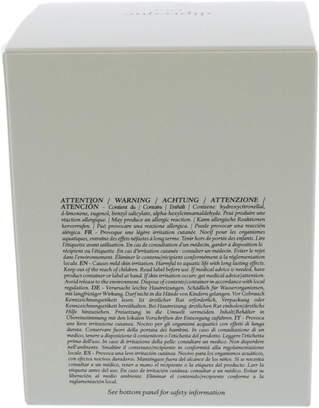 Diptyque Tubereuse Candle-6.5 oz., White (11033u), scented