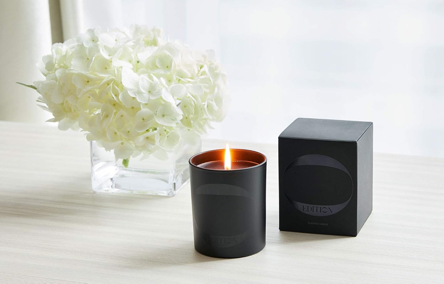 EDITION Candle - Edition Hotels Exclusive Scent - Notes of Black Tea, Sicilian Bergamot, and Cedarwood - 6.7 oz.